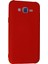 Samsung Galaxy J7 Kılıf Nano Içi Kadife Silikon - Kırmızı Nrmsa 1
