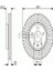 0986479644 Fren Diski Ön Astra-Serisi Ic 99-02 Astra J 09-Mokka Mokka 14-13-Cruze 09-TRA13-16 Jant Havalı 13502052 1