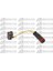AF1096 Fren Balata Fişi X164 06-12 W211 05-08 S211 03-09 C292 15-19 W166 11-15 W220 02-04 A2205401517 1
