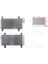 Wısco GSYD-61-48ZC Klima Radyatörü Mt-At 690X320X16 mm Mazda6 07- 1