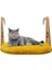 Luxury Kalorifer Yatağı Kedi Köpek Geniş Kalorifer Yatağı Peluş Hardal Renk 52X37 cm 1 Adet 1