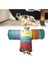 Luxury Katlanır Gökkuşağı T Şeklinde Kedi Köpek Oyun Tüneli Evcil Hayvan Oyun Tüneli 80 x 50 cm 1 Adet 3