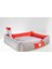 Luxury Premium Soft Seri Çift Renk Iç Mekan Fermuarlı Yıkanabilir Kedi ve Köpek Yatağı Xlarge 1 Adet 3