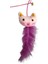 Kedi Oltası Peluş Pembe Oyuncaklı Çanlı,tüylü 3