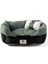 Luxury Elips Deluxe Seri Ultra Soft Yıkanabilir Iç Mekan Kedi ve Köpek Yatağı (50*40) Small 1 Adet 1