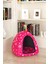 Luxury Su Geçirmez Soğuğa Dayanıklı Mağara Model Kedi ve Köpek Evi Yatağı 33X33X33 cm 1 Adet 1