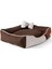 Luxury Limited Edition Deluxe Seri Yılanabilir Kedi ve Köpek Iç Mekan Yatağı (45*55) Small 1 Adet 2