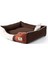 Luxury Limited Edition Deluxe Seri Yılanabilir Kedi ve Köpek Iç Mekan Yatağı (45*55) Small 1 Adet 3