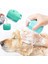 Luxury Şampuan Hazneli Kedi ve Köpek Evcil Hayvan Yıkama Fırçası Silikon 1 Adet 2