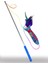 Luxury Jr.fish Sesli, Tüylü Peluş Kedi Oltası 50 cm Kedi Oyuncağı(Kedi Nanesi/otu Içermez)Al.saplı 1 Adet 1