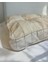 Luxury Stripe Ecru Kedi Köpek Minderi 65 x 65 cm 1 Adet 4