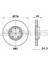 AE0139 Ön Fren Disk Aynası Transit V184 2.0tdcı 04-06 Önden Çeker Ölçü 276MM 24.5 5 Bijon Hava Soğutmalı 1568654 1