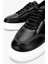 Erkek Deri Siyah Deri Sneakers & Spor Ayakkabı 1110 105 Erk Ayk Y25 Sıyah Dr 3