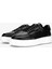 Erkek Deri Siyah Deri Sneakers & Spor Ayakkabı 1110 105 Erk Ayk Y25 Sıyah Dr 4