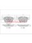 AA0693 Fren Balatası Ön Ds 7 17-3008-5008-PARTNER-RIFTER 16-Grandland 17-Combo E 18- 1623162380 1