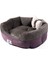 Luxury Elips Deluxe Seri Ultra Soft Yıkanabilir Iç Mekan Kedi ve Köpek Yatağı (50*40) Small Hediyeli 1 Adet 2