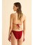 Kırmızı Lureks Üçgen Bikini Takım 4