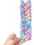 10PCS/SET Gradyan Renkli Yaylar Saç Klipsleri Kadınlar Kızlar Parıltı Deri Saç Tokaları Ettes Başlık Çocukları Saç Akessoriescolor: 4017-05 (Yurt Dışından) 1