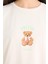 Pijama Takımı Kısa Kollu Baskılı Üst Esnek Belli Şort-Fall in Love F1623AX25SM 5