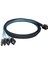 Mini Sas Hd Sff 8643 - 4 Sata Sata3.0 Sabit Disk Kablosu 6 Gbps Kablo (Yurt Dışından) 1