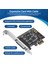 Pcie 4 Seri Port RS232 9-Pin Genişletme Kartı AX99100 Kablolu (Yurt Dışından) 5