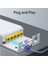 Port Poe Genişletici 4 Port Tekrarlayıcı 1000MBPS Poe Kamera Kablosuz (Yurt Dışından) 5