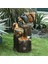 Reçine Ördek Ailesi Patio Çeşme Bahçe Dekorasyonu, Hayvan Bahçesi, B (Yurt Dışından) 2