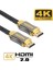 HDMI Uyumlu 4K Tv Kablosu, Bilgisayar, Oyun Makinesi, Tv, Vb. Için - 2m (Yurt Dışından) 5