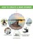 Rüzgar Döndürücü Boşlukları, 3D Alüminyum Rüzgar Döndürücüler Kinetik Heykel (Yurt Dışından) 5