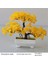Adet Yapay Bitki Bonsai Plastik Küçük Ağaç Saksı, Kırmızı (Yurt Dışından) 5