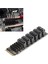 M.2 - Sata3.0 Adaptör Kartı, ASM1166 M.2 Pcıe - Sata Genişletme Kartı (Yurt Dışından) 3