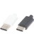 Usb3.1 3A Hızlı Şarj USB Konnektörleri Erkek Jak Kuyruk Fişi Beyaz (Yurt Dışından) 3