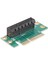 Pcı-Express 4x Riser Card 90 Derece Adaptör Kartı 1u Sunucu Için (Yurt Dışından) 2