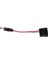 Adet Büyük 4p'den Dc 5521 Şasi LED Işıkları 12V Güç Kablosu Siyah+Kırmızı (Yurt Dışından) 5