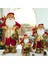 30CM Yeni Yıl Noel Süslemeleri Ev Için Kırmızı Cüppe Noel Baba (Yurt Dışından) 2