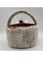 10IN/25CM Şirin Peluş Inek Paskalya Kovaları Kulaklı Şeker Hediyeleri Için (Yurt Dışından) 5