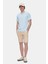 Valor Camel Gabardin Nakışlı Standard Fit Erkek Şort 4