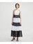 Halter Yaka Colorblock Elbise IS1250002354001 3