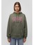 Mavi Logo Baskılı Kapüşonlu Haki Sweatshirt 1600361-71581 3