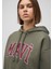Mavi Logo Baskılı Kapüşonlu Haki Sweatshirt 1600361-71581 5