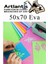 Eva 10 Renk 50X70 cm 1 Paket Düz Eva Süngeri 10 Lu Renkli Eva 50*70 Elişi Okul Öncesi Ana Sınıfı Ilkokul 3