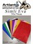 Simli Eva 50X70 cm 10 Renk 1 Paket Simli Eva Süngeri 10'lu Okul Kreş Anasınıfı Elişi Etkinlikleri 2