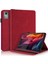Lenovo Tab K11 Plus Için Flip Kılıf Darbeye Dayanıklı Kabartmalı Tablet Kılıfı Braket ve Kart Yuvası ile (Yurt Dışından) 1