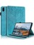 Honor Pad X8A Için Flip Kılıf Darbeye Dayanıklı Kabartmalı Tablet Kılıfı Braket ve Kart Yuvası ile (Yurt Dışından) 1