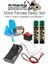 Motor Deney Seti 1 Paket Pervane Dc Motor Anahtar Pil Yatağı Iletken Kablo Pil Okul Sınıf Deney Malzemesi 1
