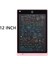 Yeni 8.5 " /12" Çizim Tahtası LCD Çocuklar Için Tablet Yazma Montessori Eğitim Oyuncakları Öğrenci Sihirli Blackboard Doğum Günü Noel Hediye Renk: Pembe 12 Inç (Yurt Dışından) 1