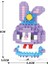 Stitch Linabell Stellalou Yapı Taşları Karikatür Karakter Monte Edilmiş Model Yapı Taş Bebek Oyuncakları Çocuklar Hediye Scolor: 7223A Kutu Yok/beden: S (Yurt Dışından) 1