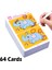 64PCS Kids Montessori Eğitim Oyun Kartları Hata Bulma Oyunları Bebek Erken Eğitim Oyuncakları Konsantrasyon Eğitimi Yeniden Kullanılabilir Kart Rolor: 64 Kartlar (Yurt Dışından) 1
