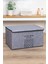 Mega Plus Gri Keçe Kapaklı Kutu, 57 x 41 x 31 cm 1