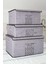 Mega Plus Gri Keçe Kapaklı Kutu, 57 x 41 x 31 cm 2